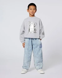 'Cosmic Fun' sweatshirt cotton
