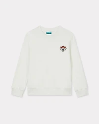 'Wonder Space' embroidered sweatshirt cotton