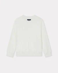 'Wonder Space' embroidered sweatshirt cotton