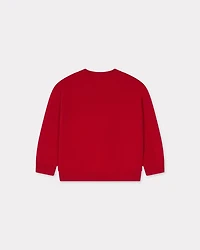Embroidered sweatshirt cotton