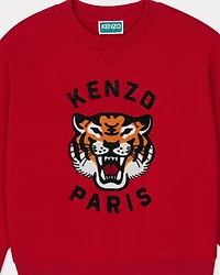 Embroidered sweatshirt cotton