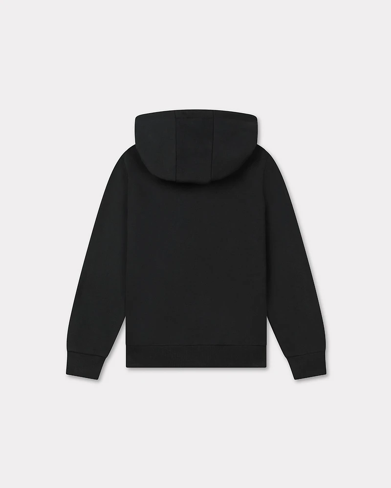 Embroidered hoodie cotton