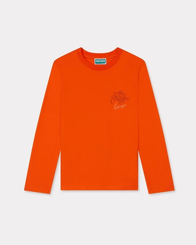'KENZO Galaxy' long-sleeved T-shirt cotton