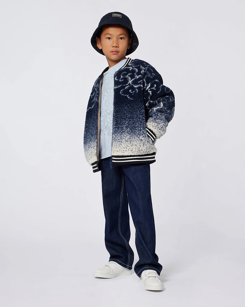 'KENZO Galaxy' jacket fluffy fleece
