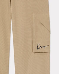 'KENZO Galaxy' embroidered trousers cotton