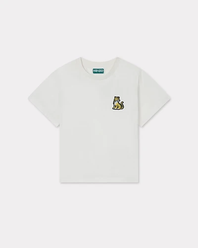 Embroidered T-shirt cotton