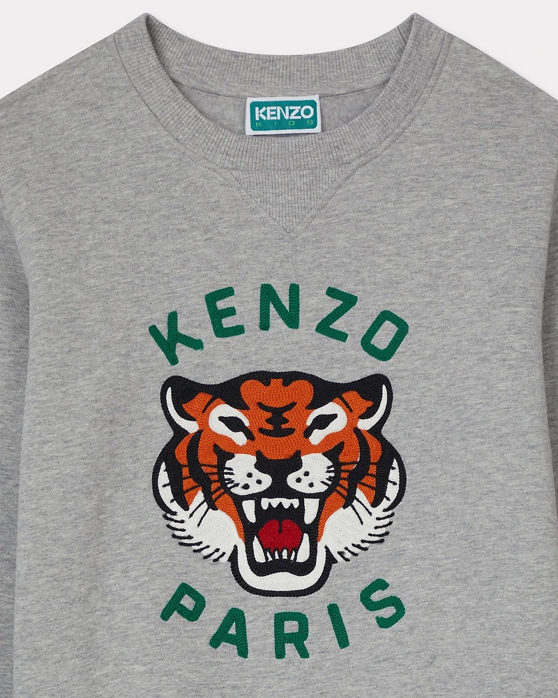 Embroidered sweatshirt cotton