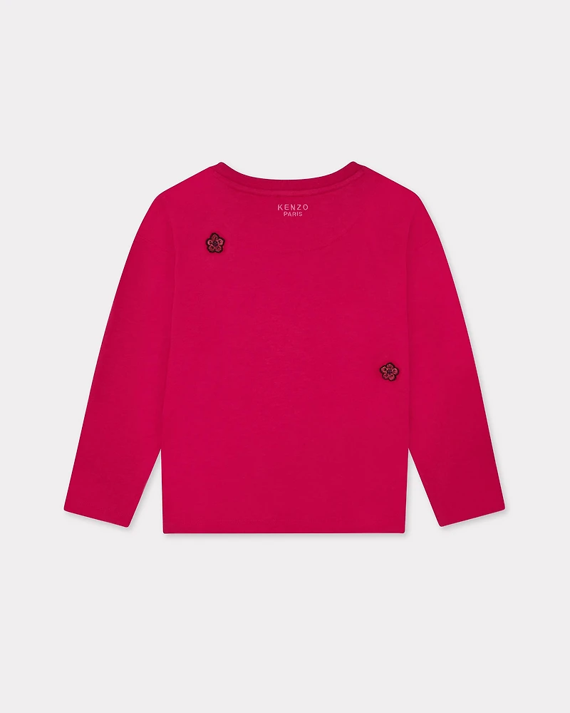 Festive' long-sleeved T-shirt cotton