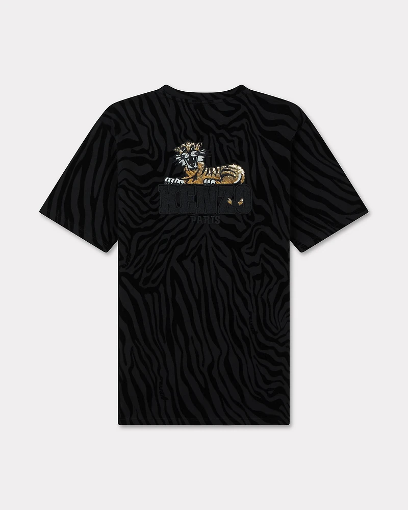 'Festive' straight T-shirt dress