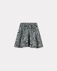 'Festive' jacquard skater skirt