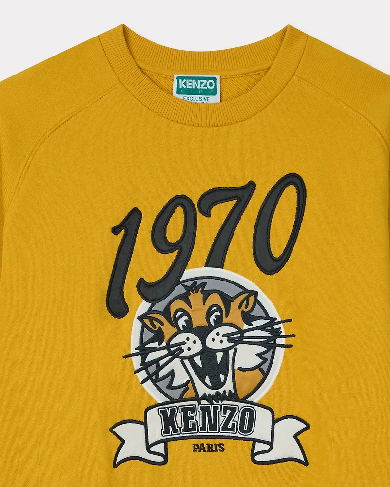 'Festive' embroidered sweatshirt