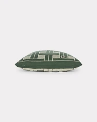 'KENZO Weave' embroidered knit cushion cover