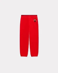 'Lunar New Year' embroidered jogging pants french terry