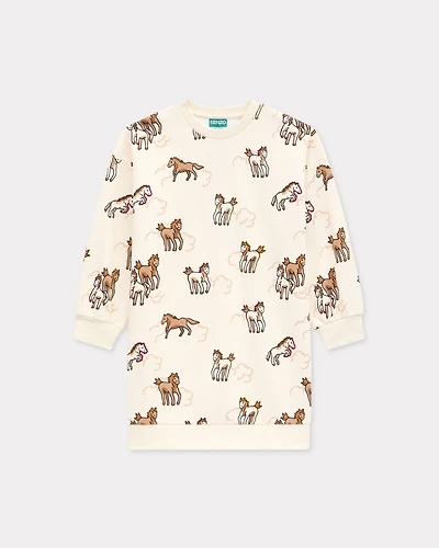 'Lunar New year' dress french terry