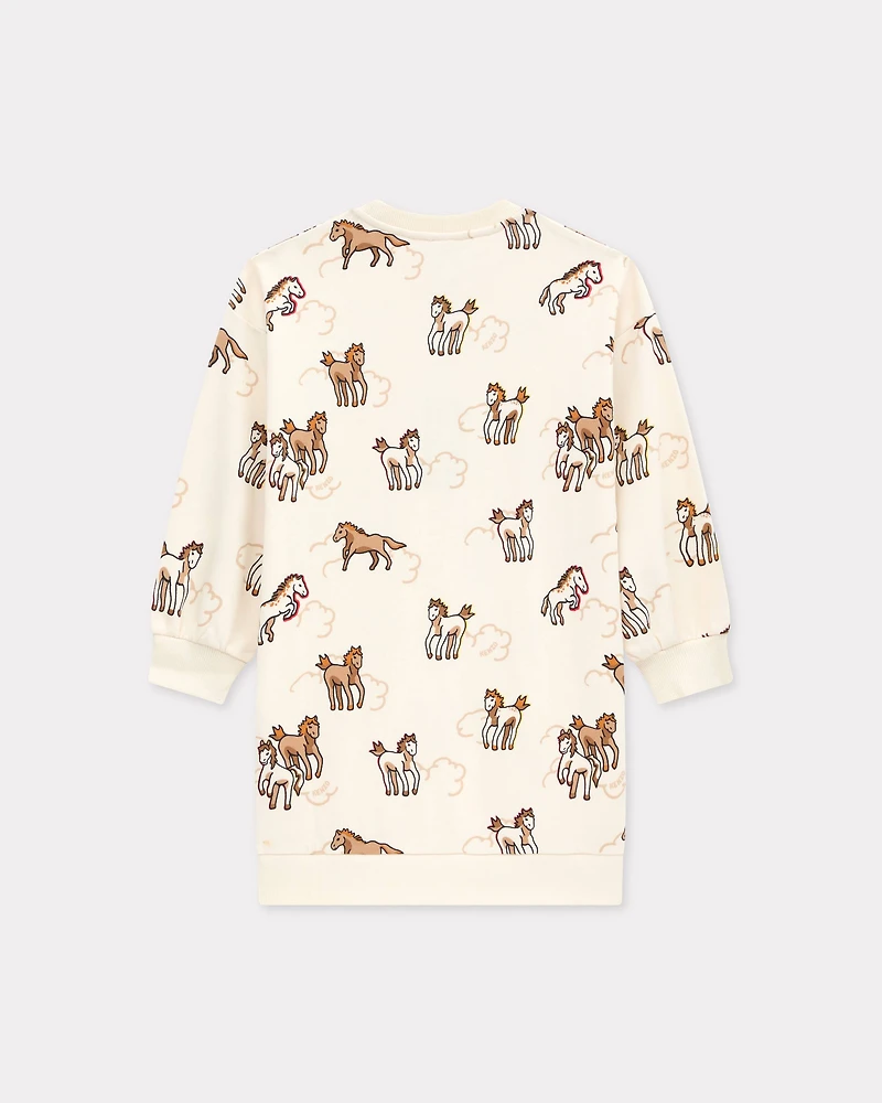 'Lunar New year' dress french terry