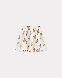 'Lunar New Year' pleated skirt