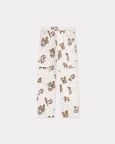 'Lunar New Year' straight pants