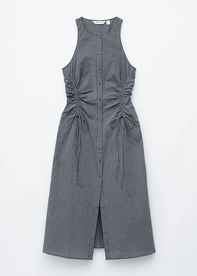 uniqlo mercerized cotton a line dress navy blue dress for baby girl Check styling ideas forMERCERIZED COTTON SHORT SLEEVE A LINE DRESS| UNIQLO CA