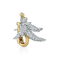 Bird on a Rock by Tiffany Bird Earrings