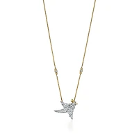Bird on a Rock by Tiffany Bird Pendant