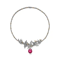 Bird on a Rock by Tiffany Necklace