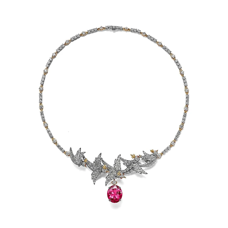 Bird on a Rock by Tiffany Necklace