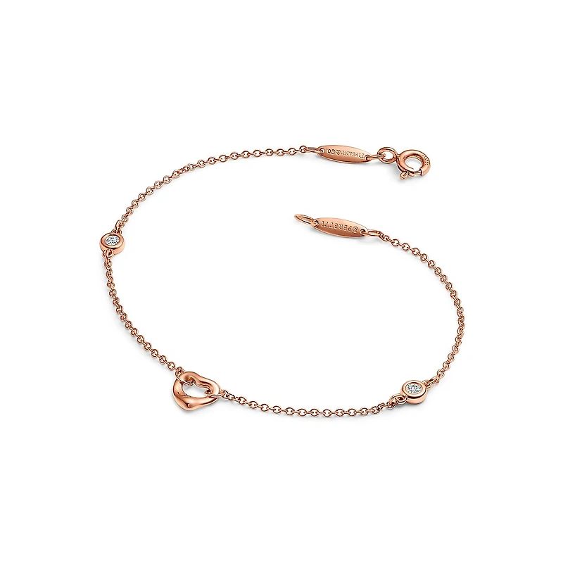 Elsa Peretti® Diamonds by the Yard® Open Heart Bracelet