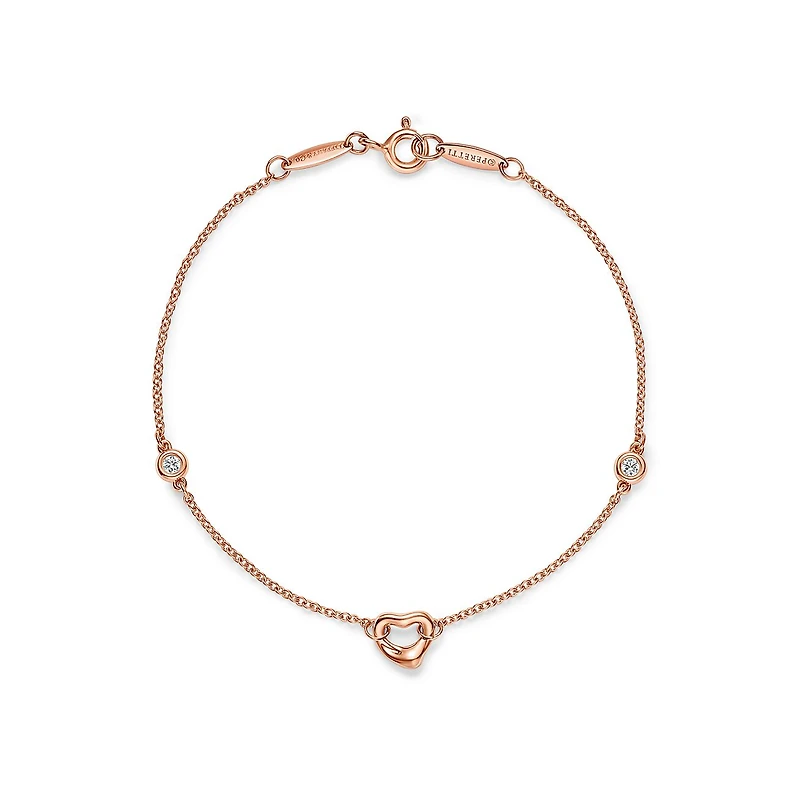 Elsa Peretti® Diamonds by the Yard® Open Heart Bracelet
