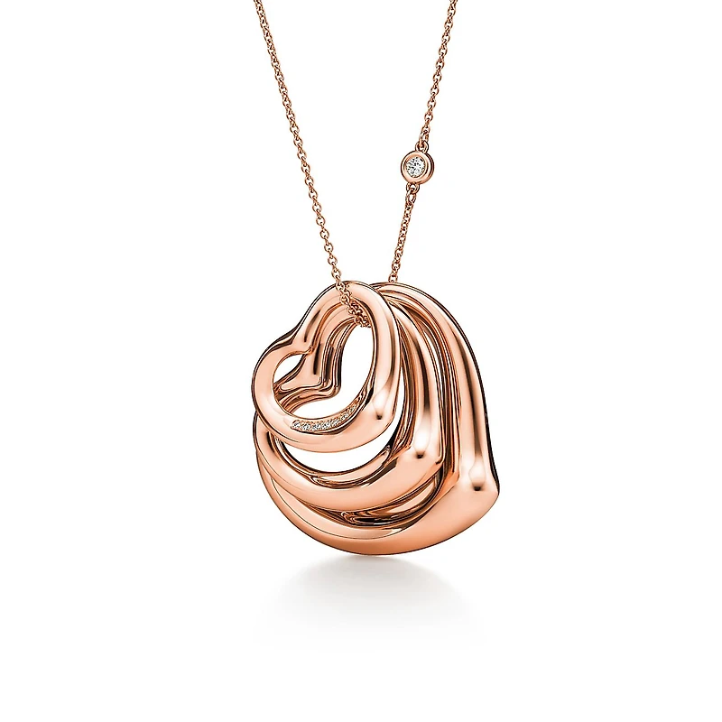 Elsa Peretti® Diamonds by the Yard® Open Heart Pendant