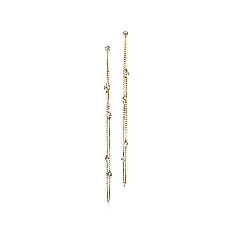 Elsa Peretti® Diamonds by the Yard® Sprinkle Drop Earrings