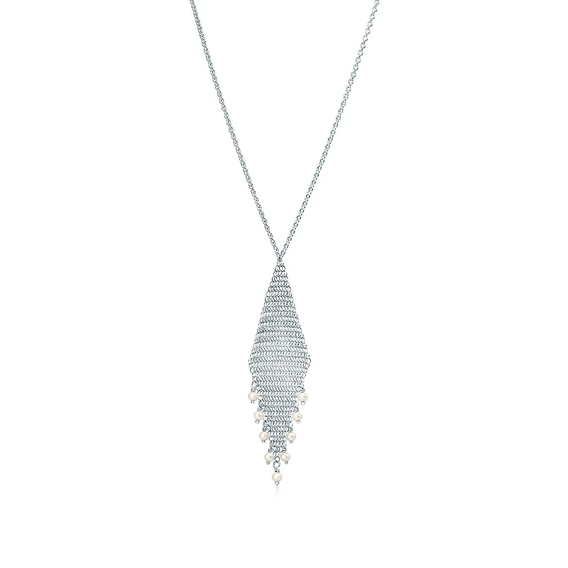 Elsa PerettiĀ® Mesh Fringe Pendant