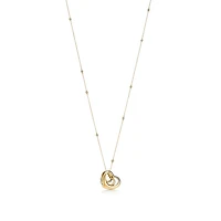 Elsa Peretti® Open Heart and Diamonds by the Yard® Pendant