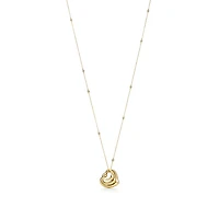 Elsa Peretti® Open Heart and Diamonds by the Yard® Pendant