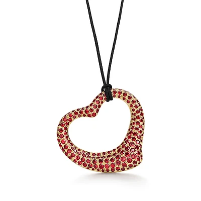 Elsa Peretti® Open Heart Silk Pendant