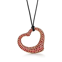 Elsa Peretti® Open Heart Silk Pendant