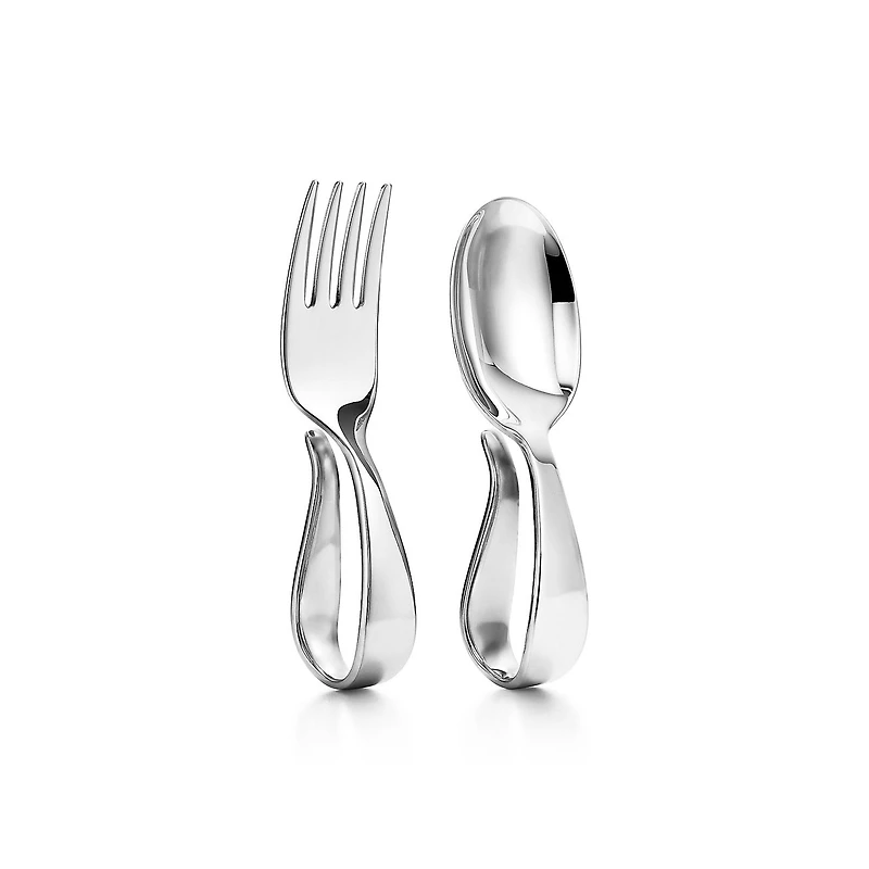 Loop Fork and Spoon Baby Set