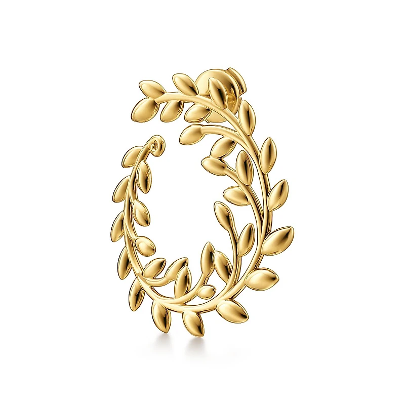 Paloma Picasso® Olive Leaf Bypass Hoop Earrings