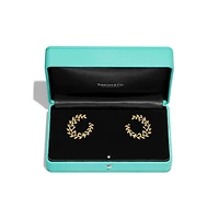 Paloma Picasso® Olive Leaf Bypass Hoop Earrings