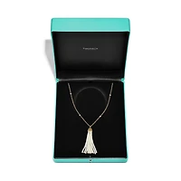 Paloma Picasso® Olive Leaf Pearl Tassel Necklace