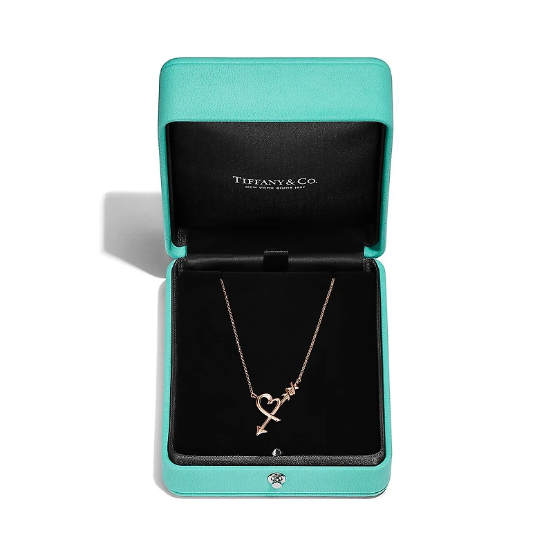 Paloma's Graffiti Heart & Arrow Pendant