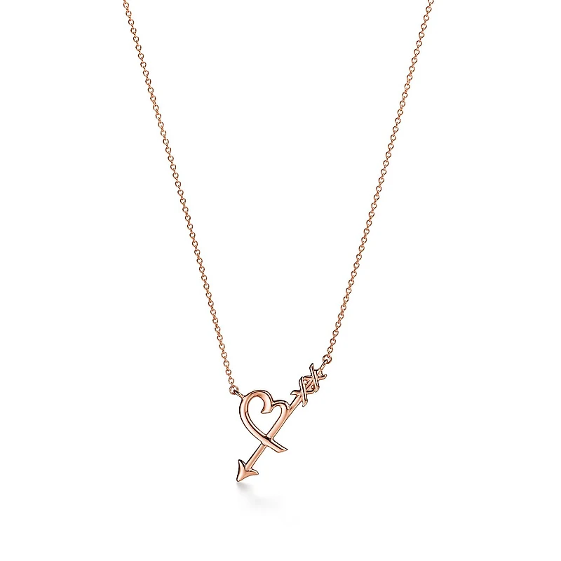 Paloma's Graffiti Heart & Arrow Pendant