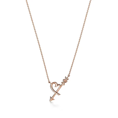 Paloma's Graffiti Heart & Arrow Pendant