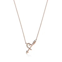 Paloma's Graffiti Heart & Arrow Pendant
