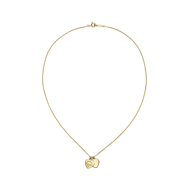 Return to Tiffany™ Double Heart Tag Pendant