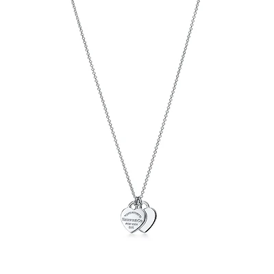 Return to Tiffany™ Double Heart Tag Pendant
