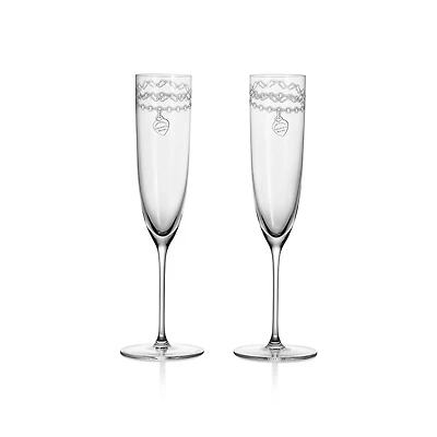 Return to Tiffany™ Etched Champagne Glasses