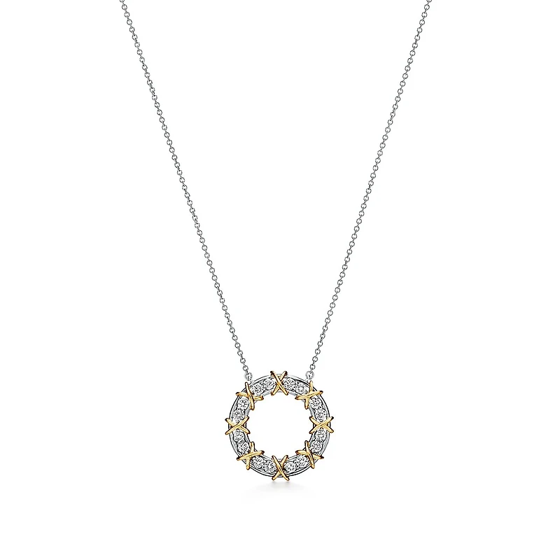 Sixteen Stone by Tiffany Circle Pendant