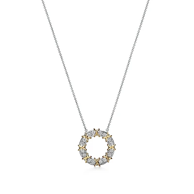 Sixteen Stone by Tiffany Circle Pendant