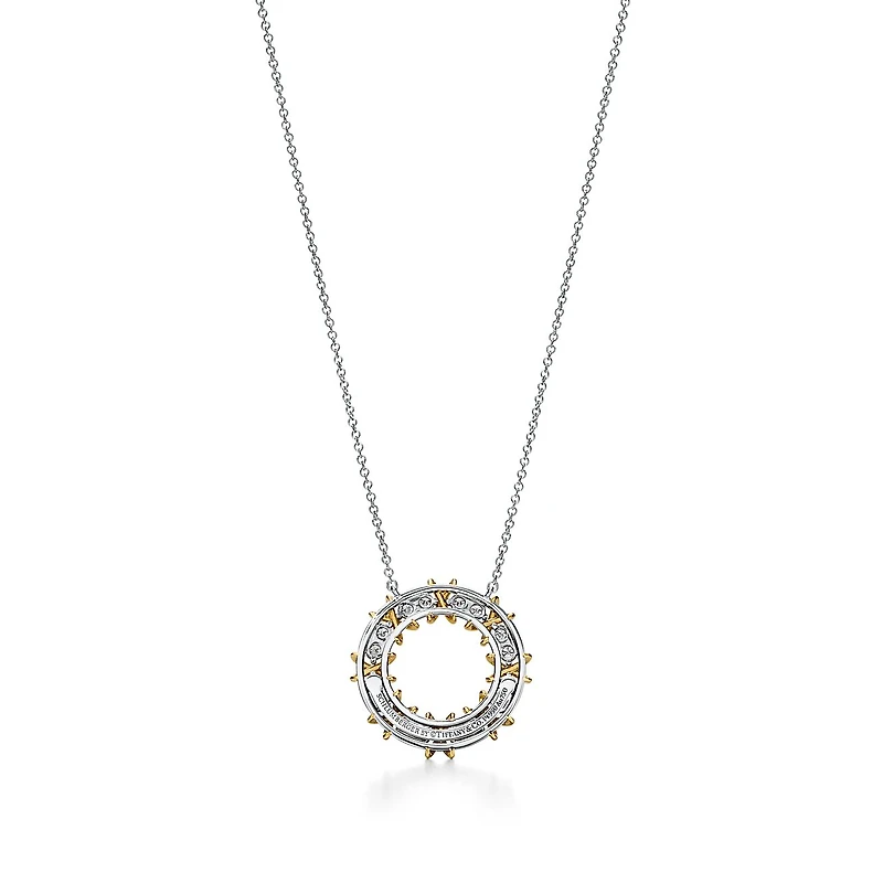 Sixteen Stone by Tiffany Circle Pendant