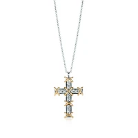 Sixteen Stone by Tiffany Cross Pendant